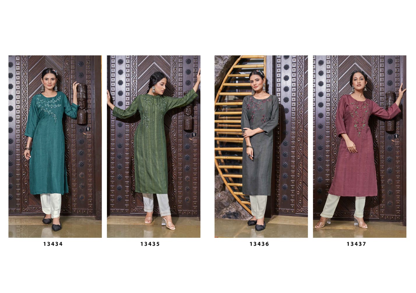 Kajree Veyron New Exclusive Fancy Wear Rayon Latest Kurtis Collection